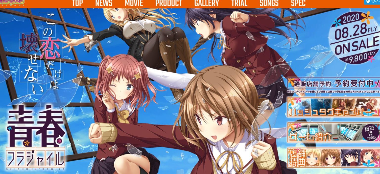 【調査】青春フラジャイルを調べた｜発売日・感想・解説など 俺のエロゲ感想記